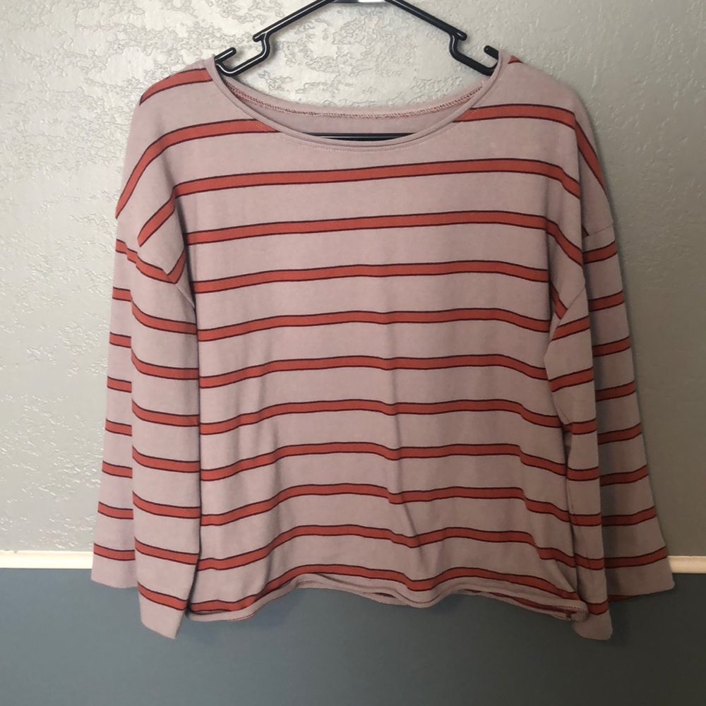 Striped Madewell sweater